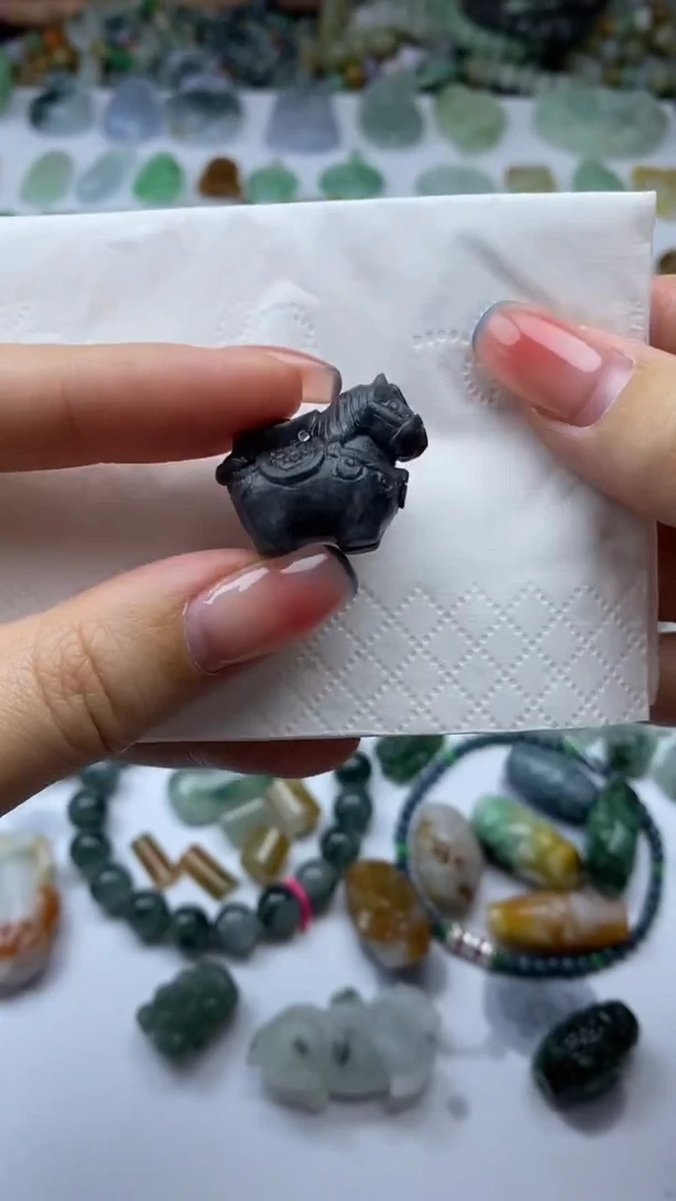 未镶嵌定制翡翠毛货定制不退不换