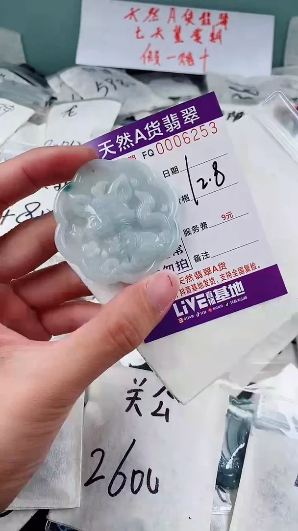 翡翠未镶嵌颈饰