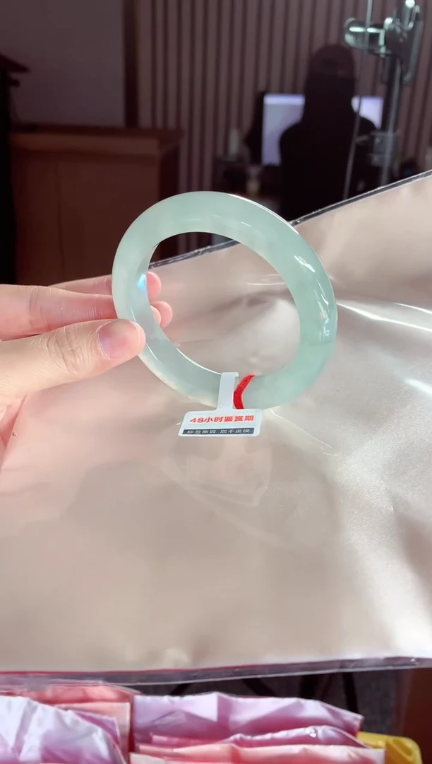 未镶嵌手镯翡翠56（48小时鉴赏期 ）