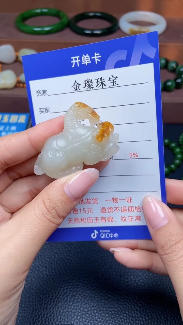 颈饰未镶嵌和田玉Y730