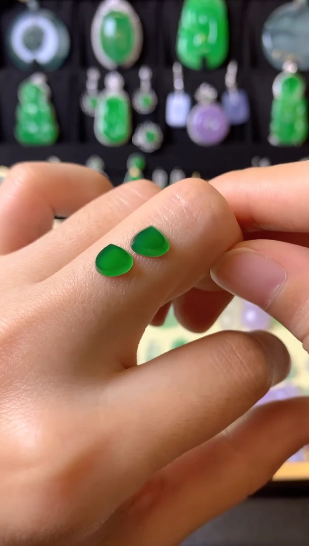 【闪购商品】定制翡翠未镶嵌1裸玉（客户意向镶嵌）