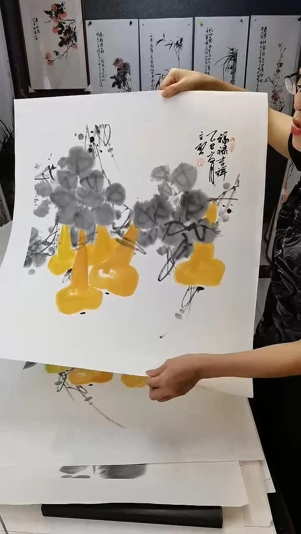 福禄吉祥50*50cm