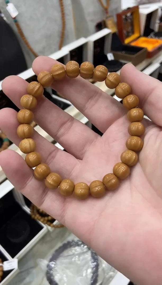 菩提手串/手链.*猴头雕刻鲨鱼背手串卡10