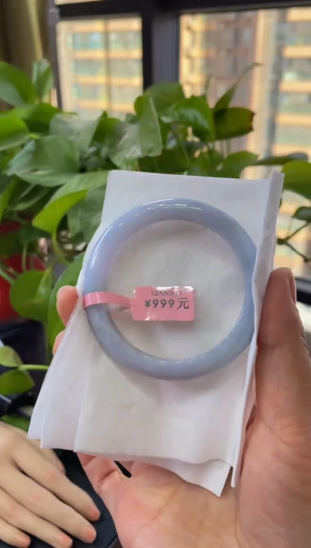 【闪购商品】翡翠手镯未镶嵌圈口57手镯34