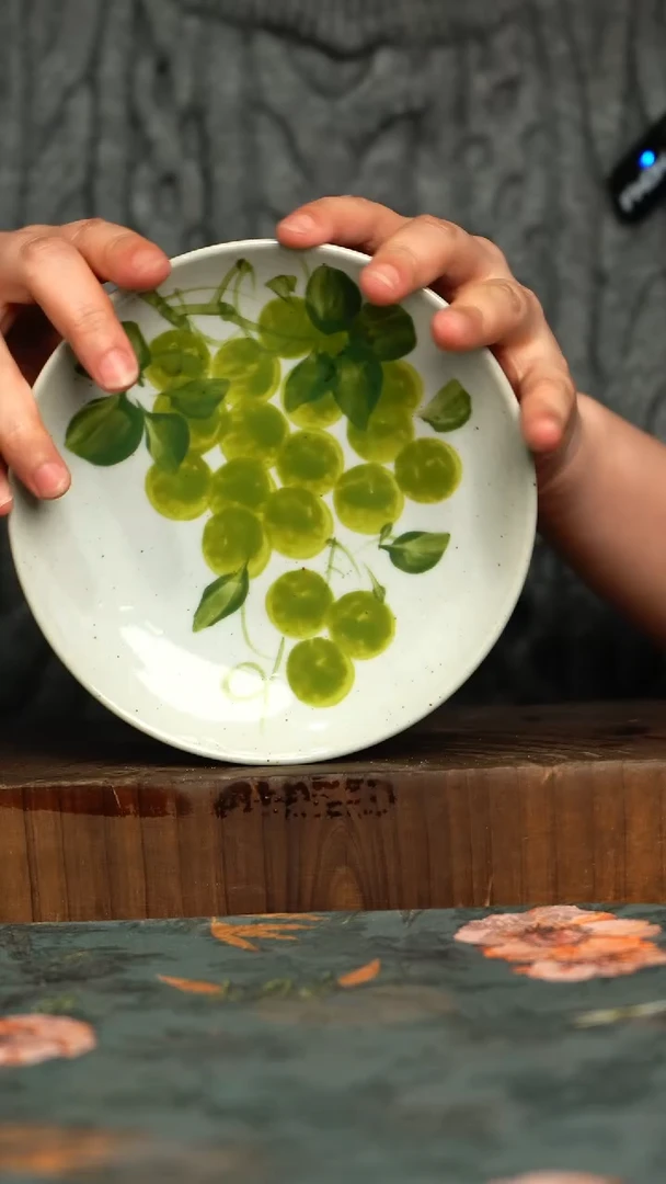 杯釉下彩手工手绘同款陶器