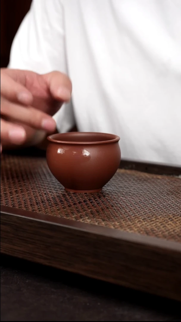 茶壶紫砂底槽清圆融杯