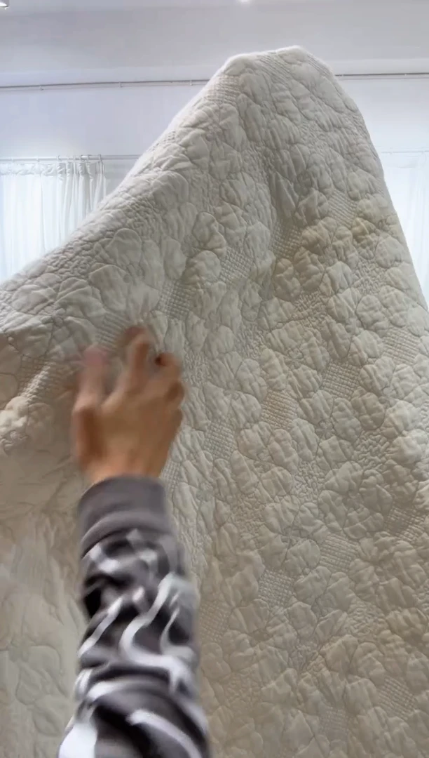 棉110*160纯棉床盖25号微瑕