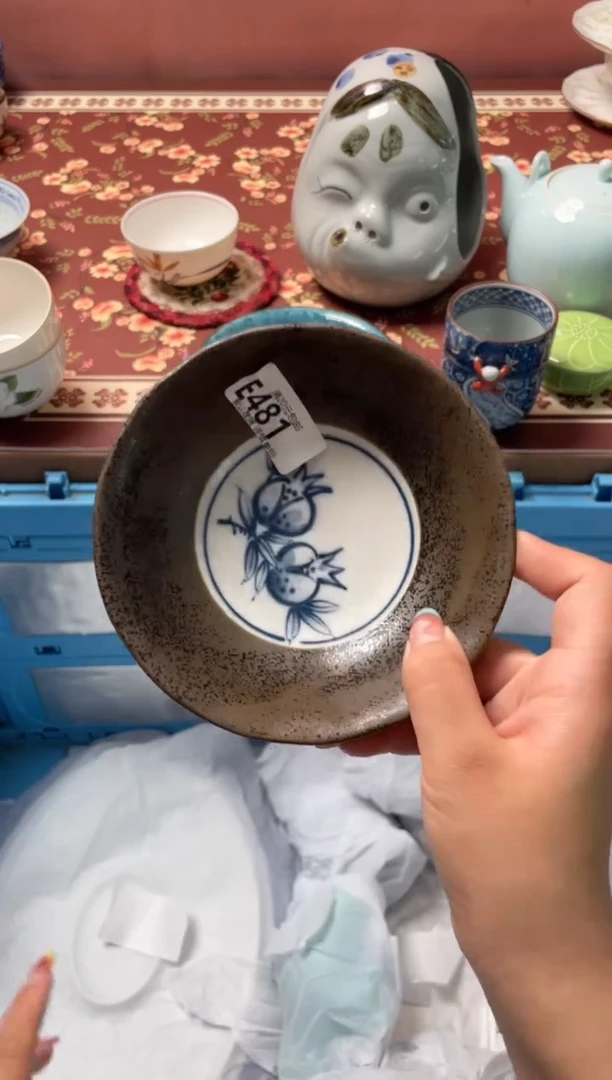 瓷片木****。瓷器瓷器E481