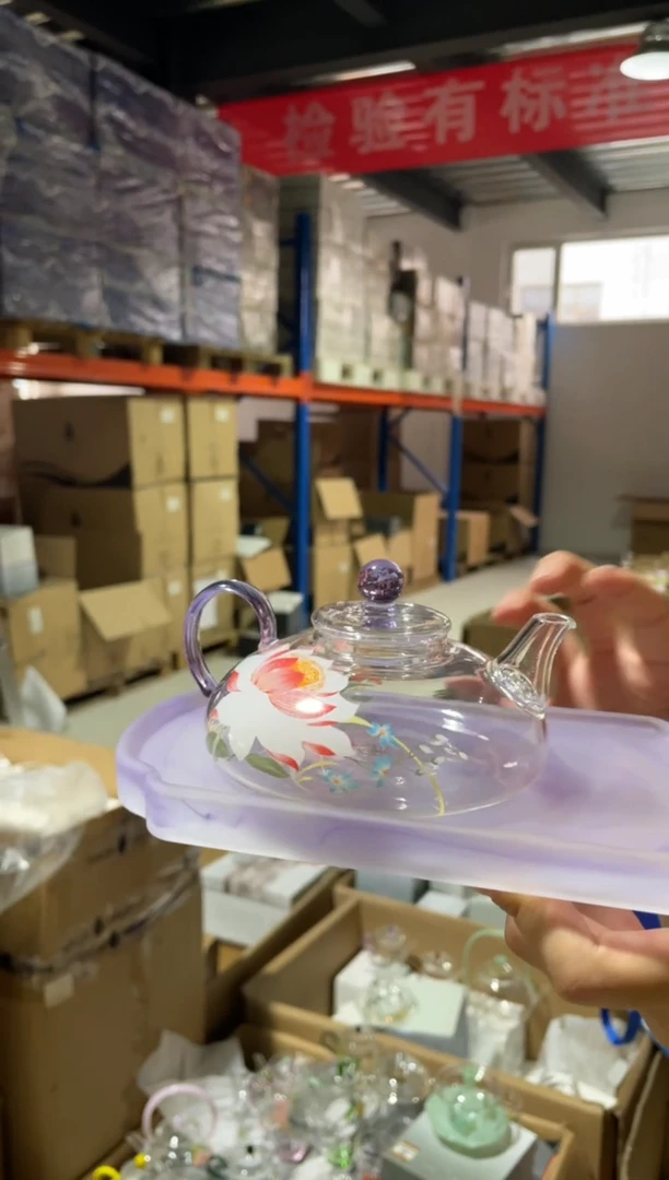 九河悠然小壶紫把荷花