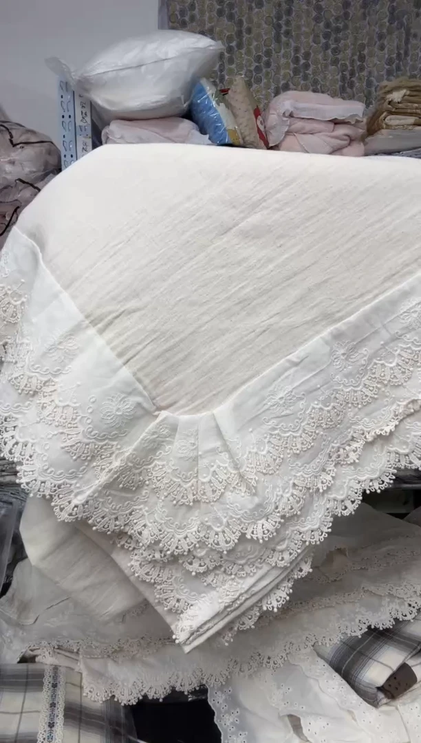 棉棉 法式  床单