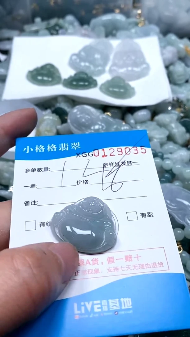 【闪购商品】翡翠颈饰未镶嵌闪购商品0129035