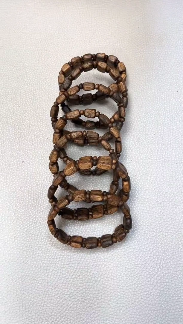 【闪购商品】沉香手串棋楠九九沉红金猊手牌随型单圈多样性发其一