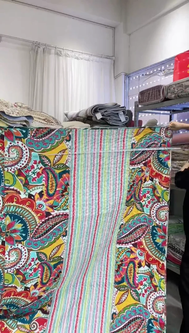 棉220*240纯棉床盖38号微瑕