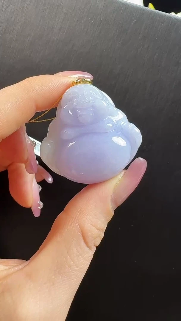 颈饰未镶嵌翡翠佛公