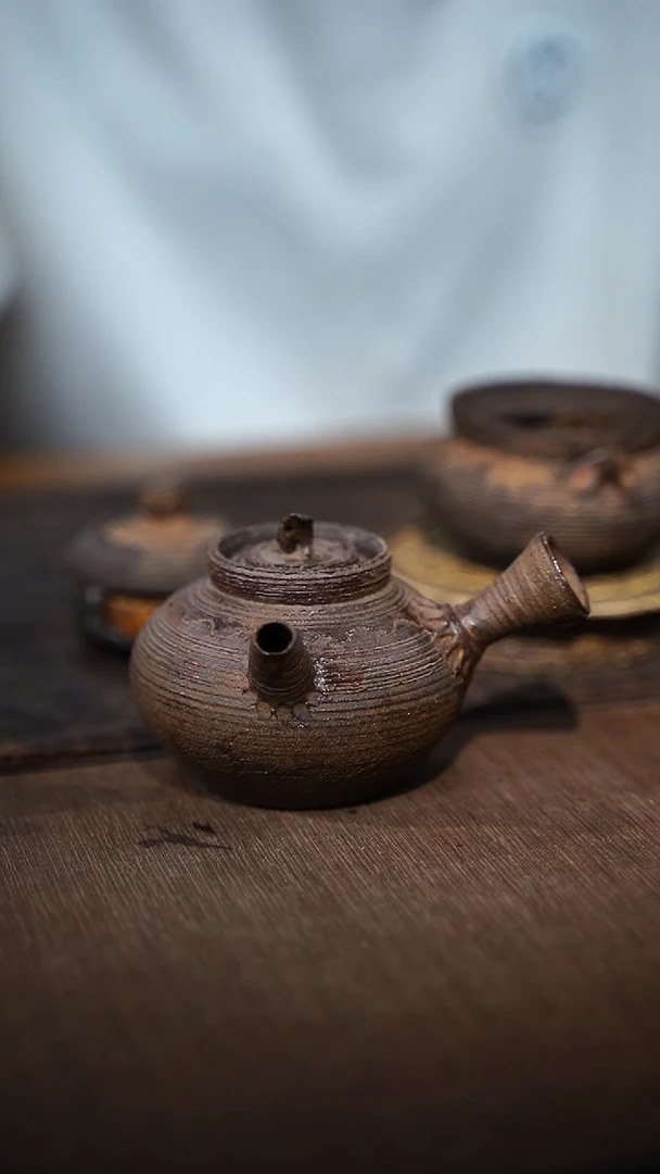 纯手工制作 古南蛮侧把壶160cc