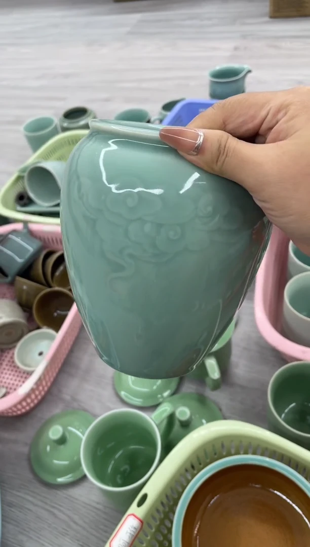 特价福利 微瑕 慧仙青瓷