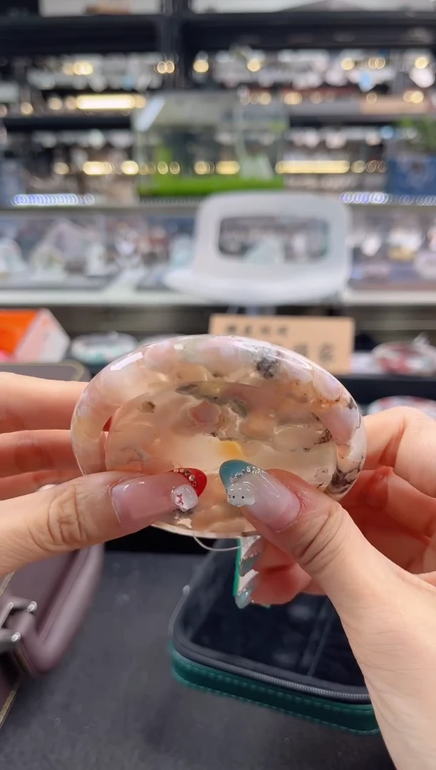 未镶嵌手镯石英质玉62圈口（赠品镯心）6886023