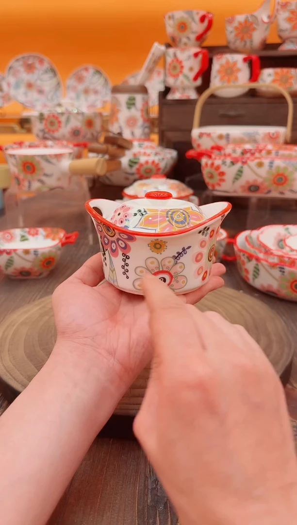 罐景德镇陶瓷餐具碗碟盘子