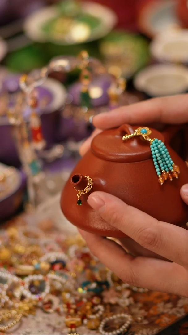 【闪购商品】摆件绿色壶嘴绿色壶嘴