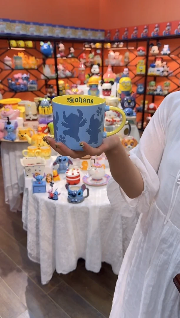 瓷片@@陶瓷杯史迪仔杯子