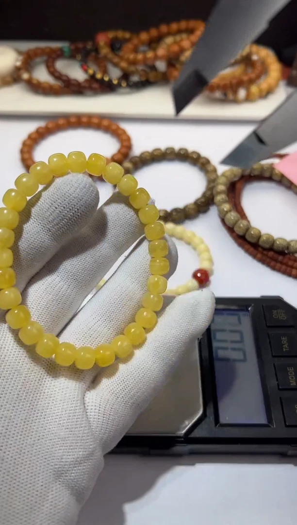 【闪购商品】蜜蜡手串未镶嵌蜜蜡单圈手串