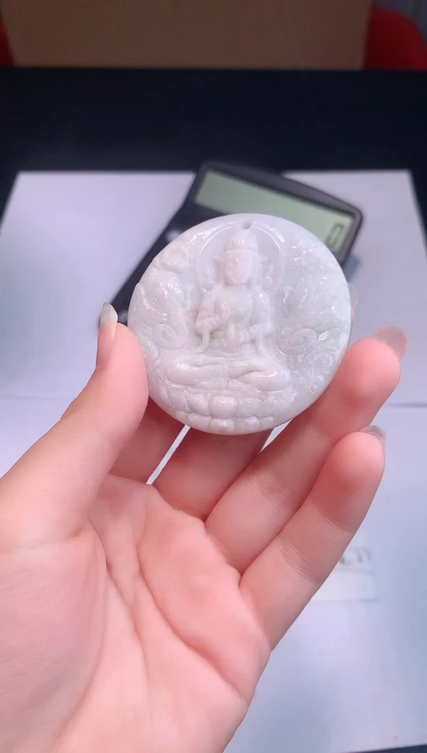 颈饰未镶嵌翡翠0芹0翡翠珠宝762