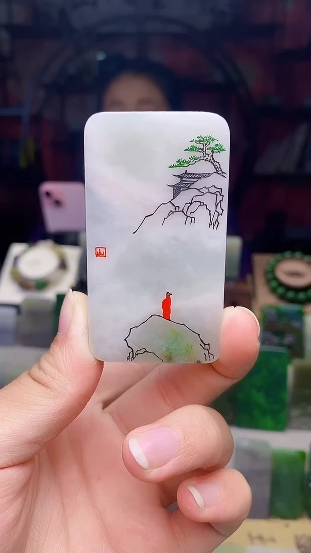 独山玉未镶嵌颈饰33