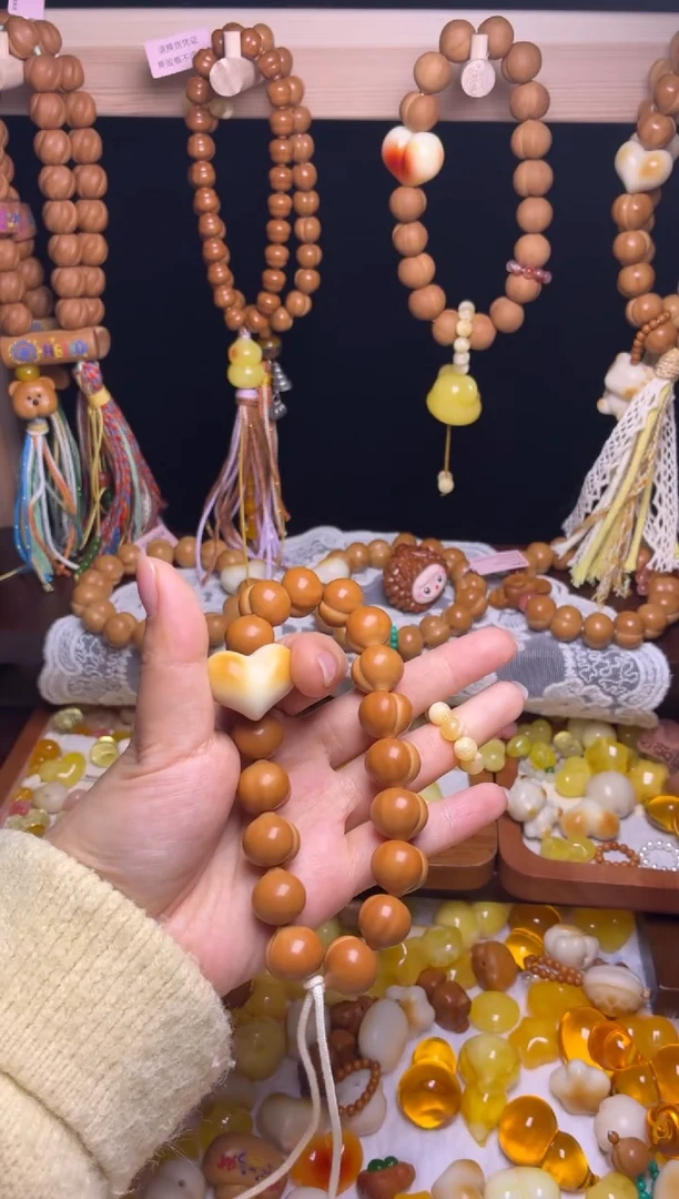 吊坠猴头核桃周*周全品光面柯基爱心黄跑环悟道猫吊坠复古流苏