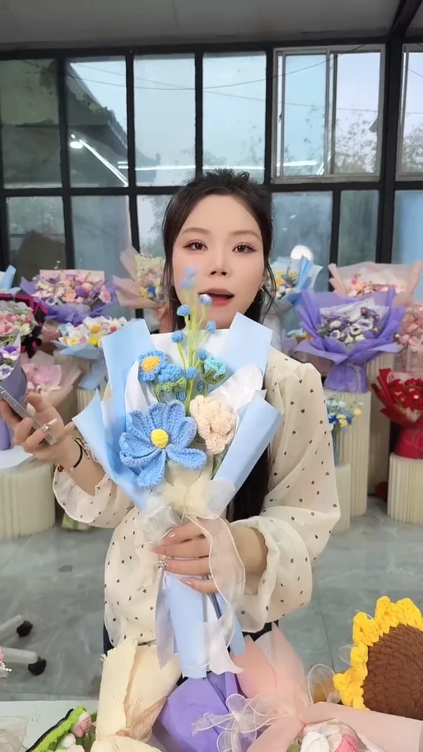 非遗手工花束，孤品清仓！!