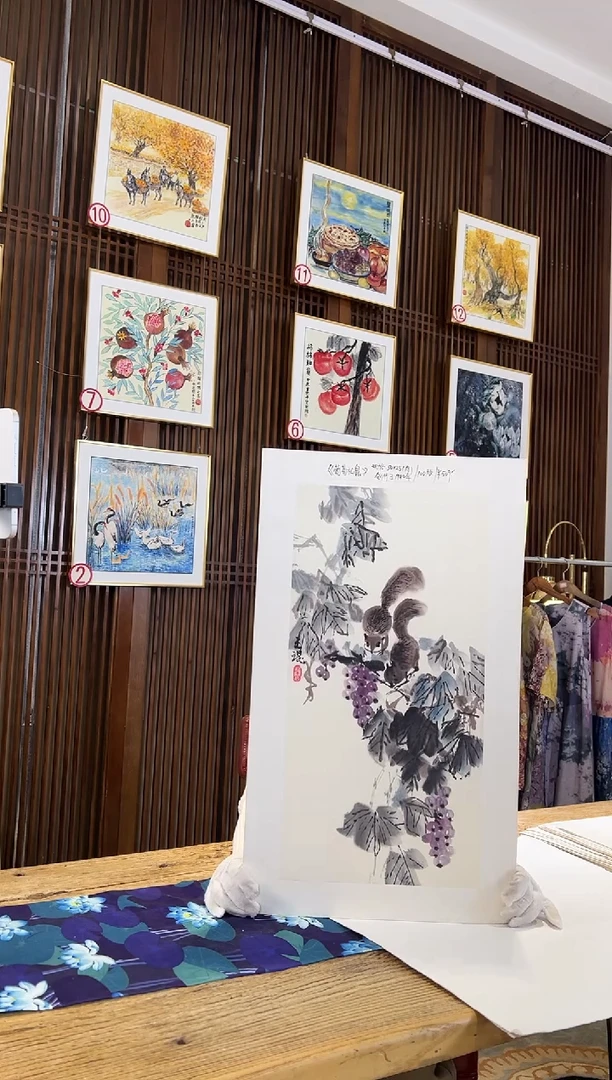 版画耿玉琨名章限量版画S