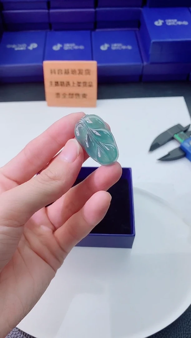 翡翠未镶嵌颈饰