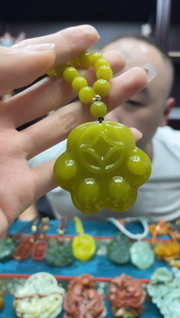 未镶嵌岫玉吊坠·多样性发*货拍一发一