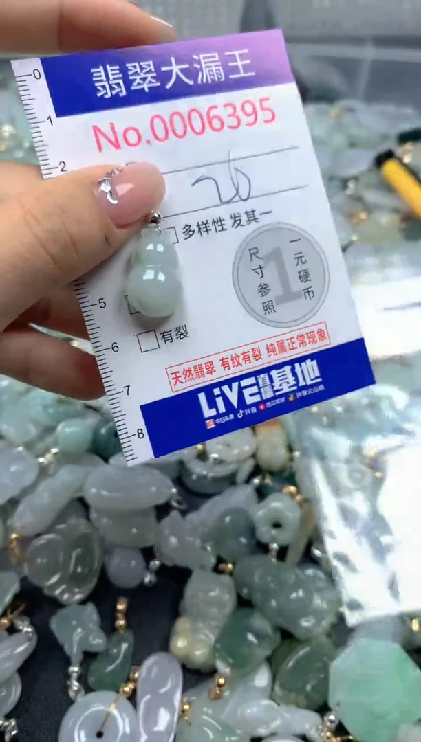 颈饰未镶嵌翡翠6395