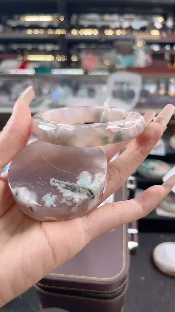 未镶嵌手镯石英质玉60圈口（赠品镯心）655474