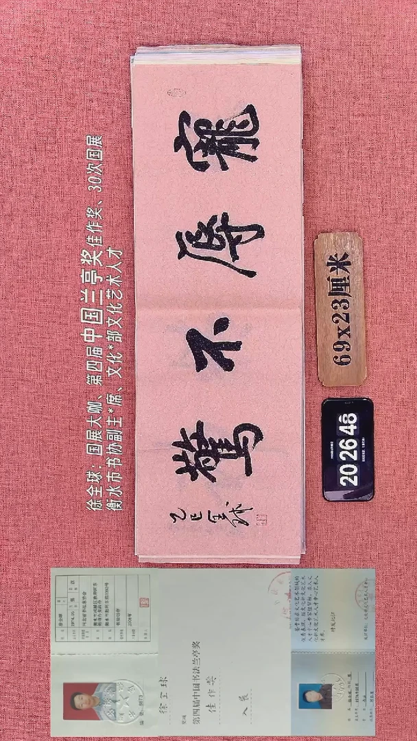 书法14         徐老师书法作品