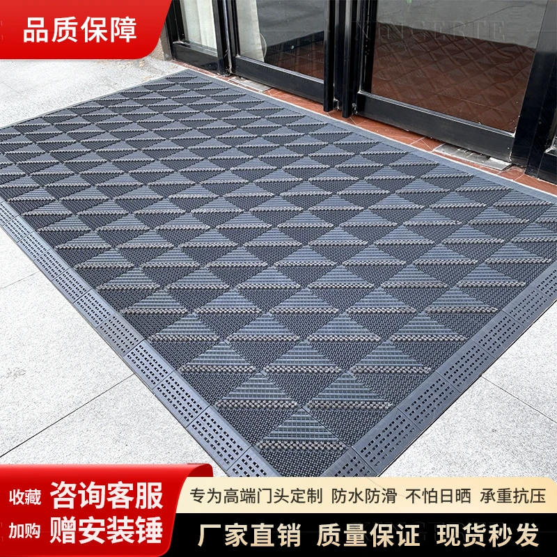 星尔特酒店大门口进门地垫室外防滑脚垫商用户外入户大门口地毯