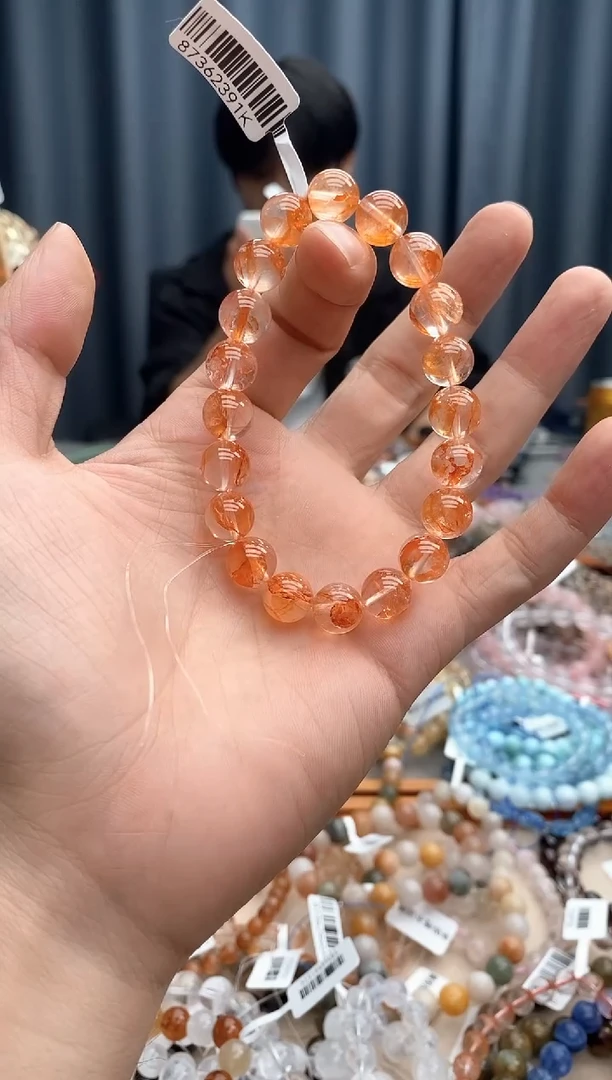 水晶手链未镶嵌会****）胶花