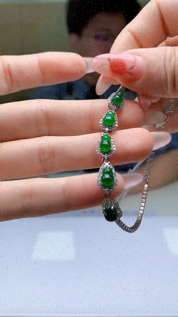 【闪购商品】定制翡翠未镶嵌4688ty-毛货挂件117