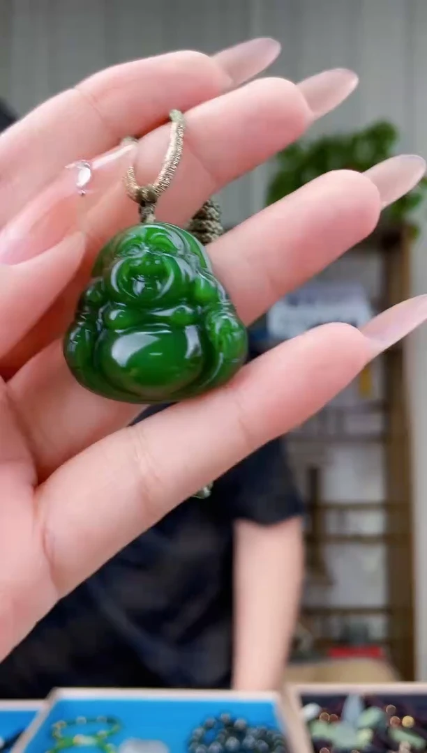 和田玉未镶嵌挂件拍一发一，多样性发货！
