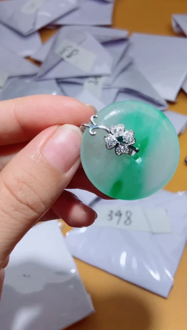 锦玺翡翠吊坠链接200000157