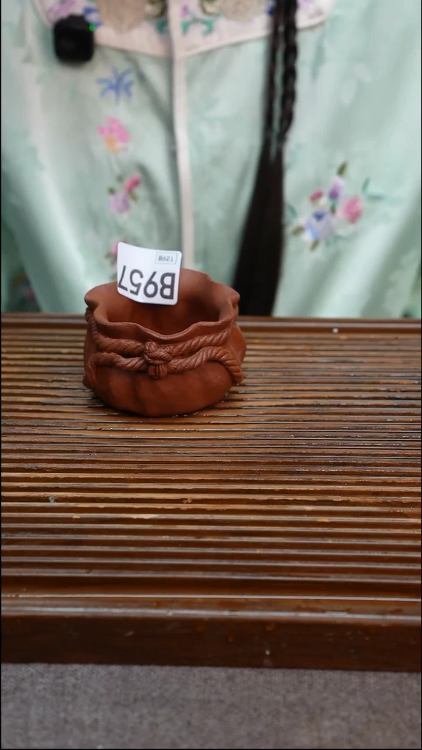 万古烧粗陶手工手做茶具