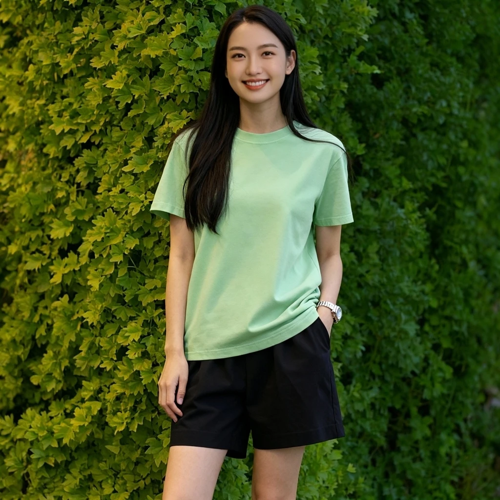 【小玉甄选-A003--红色-其他勿拍】003短袖情侣夏季拼接宽松型