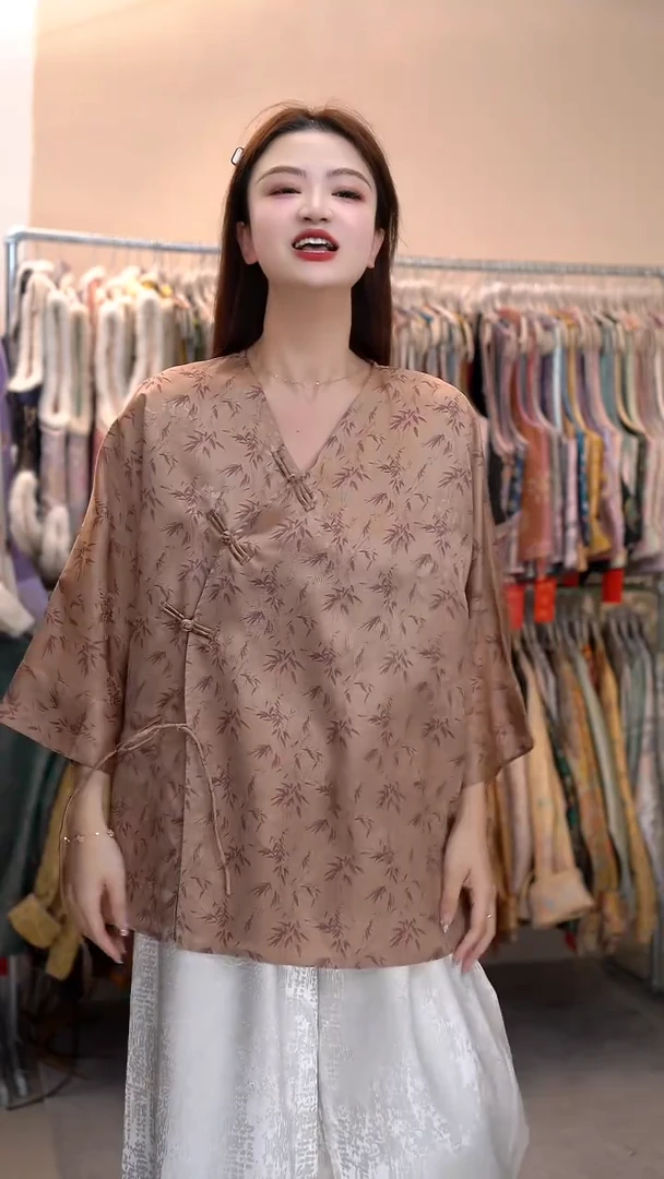 【清仓不退不换】君子纤真丝100桑蚕丝香云纱毛衫