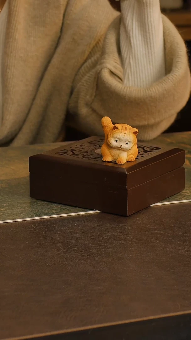 紫砂茶宠可爱小猫