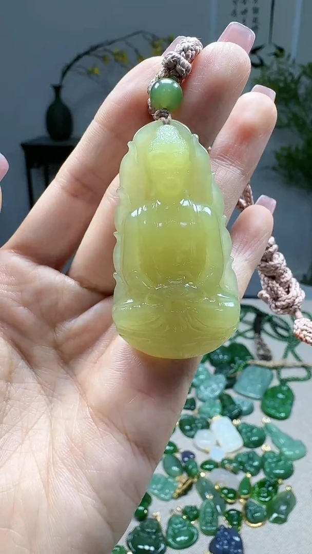 未镶嵌和田玉挂件1