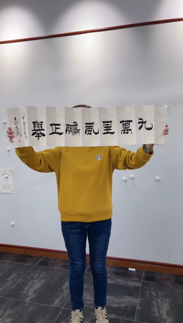 【闪购商品】国画刘康册页-九万里风鹏正举