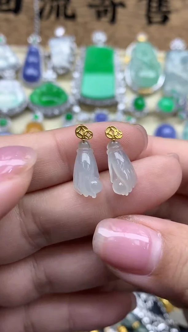 【闪购商品】翡翠颈饰18K金镶嵌274-中国好珍宝