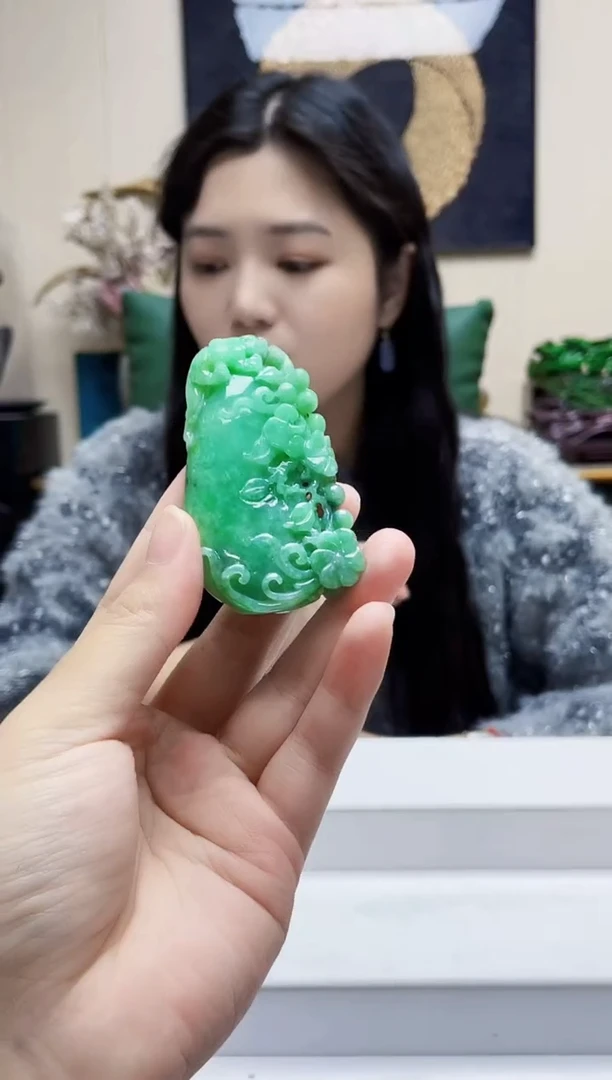 未镶嵌定制翡翠吊坠167