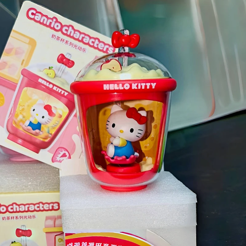 正版三丽鸥奶茶杯系列光动乐盲盒潮玩创意可爱手办送女生日礼物