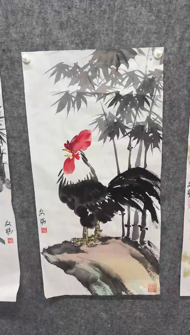 国画丹青专属福利-公鸡